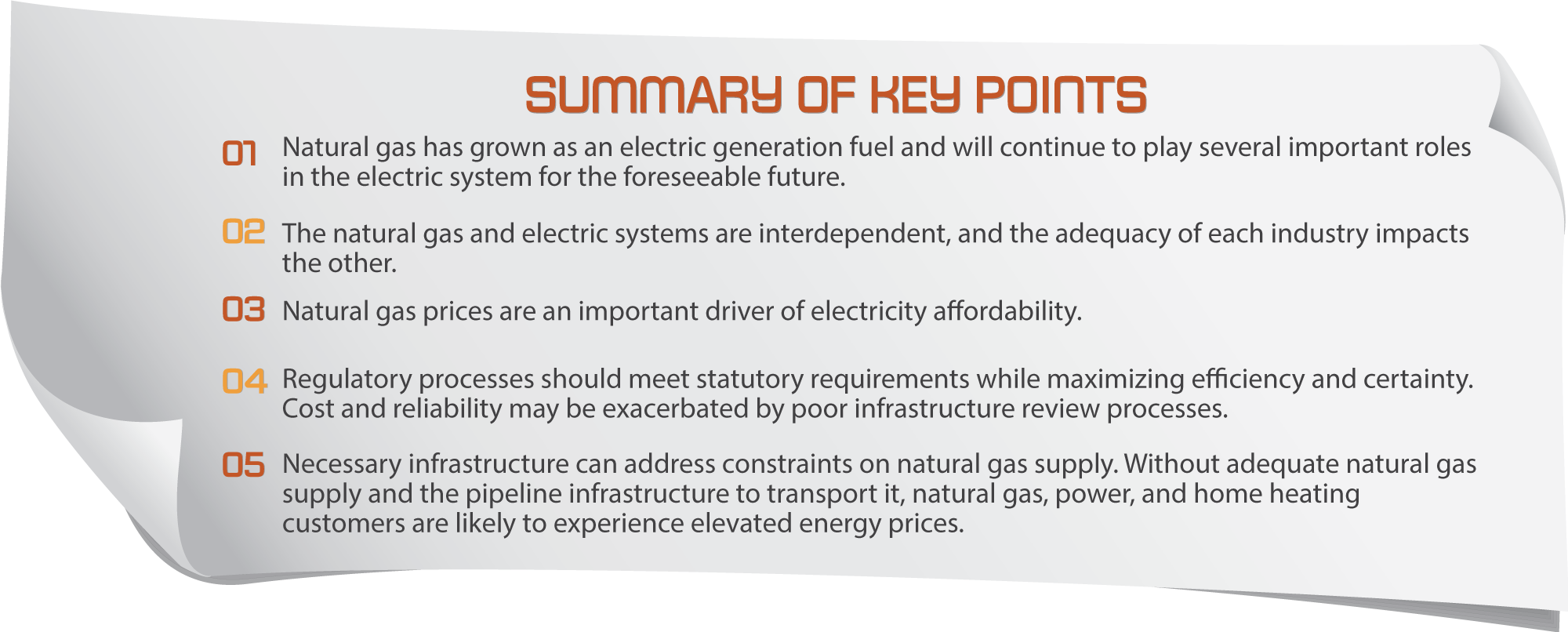 The Importance of Natural Gas Fuel & Interstate Pipeline Infrastructure